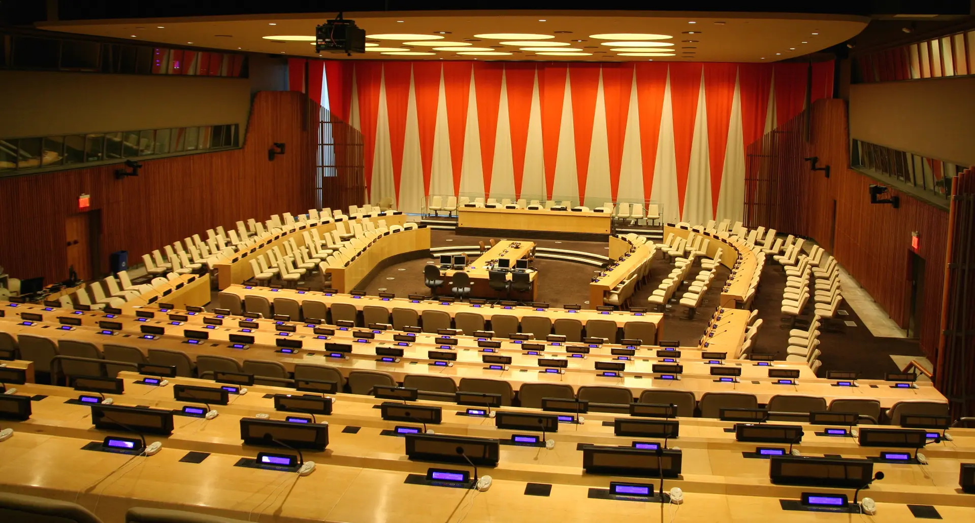 The ECOSOC chamber at the United Nations